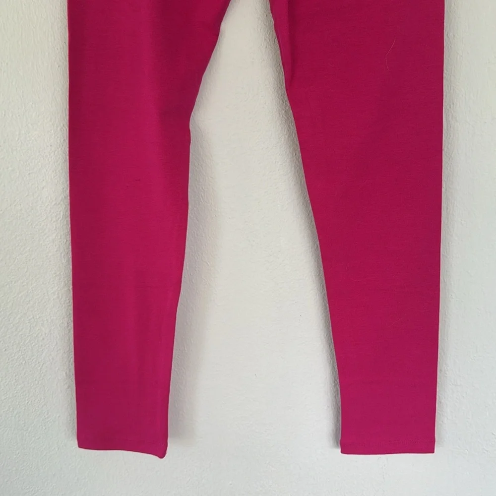 The Children’s Place girl’s pink pull on elastic waist leggings size large 10/12